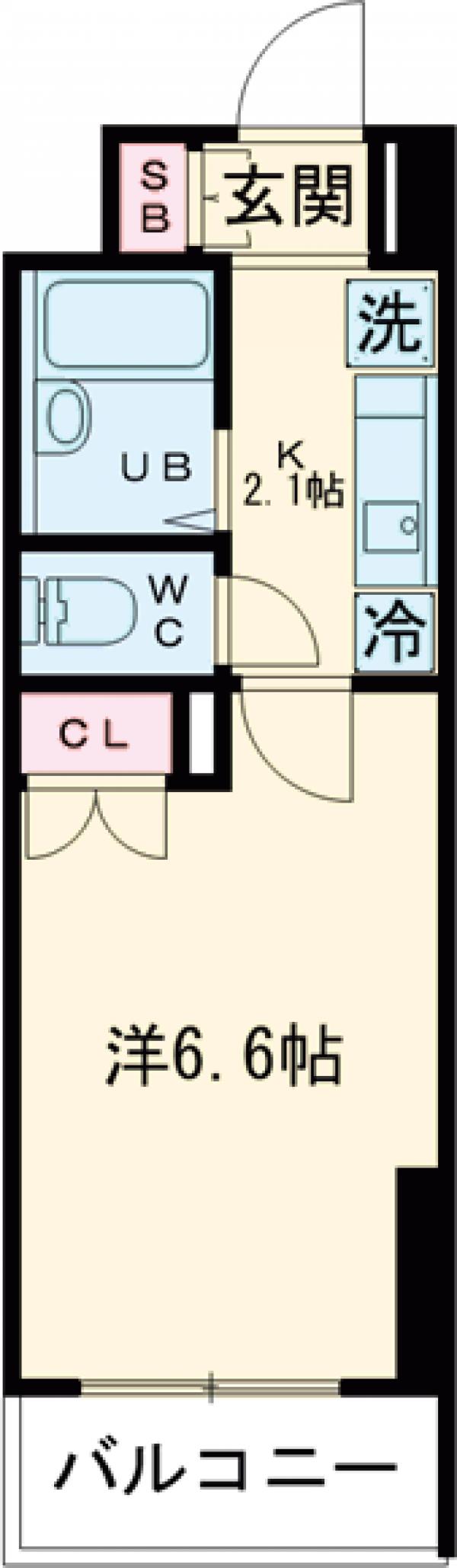 ラクラス杉並方南町の間取り