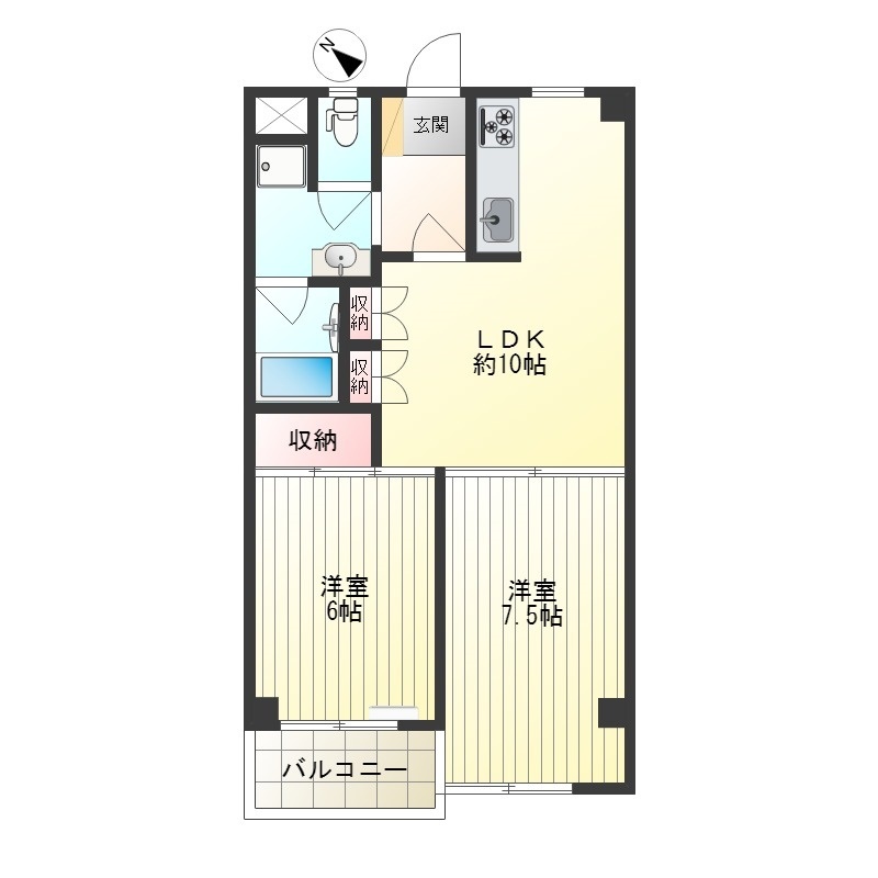 第2伊藤ビルの間取り