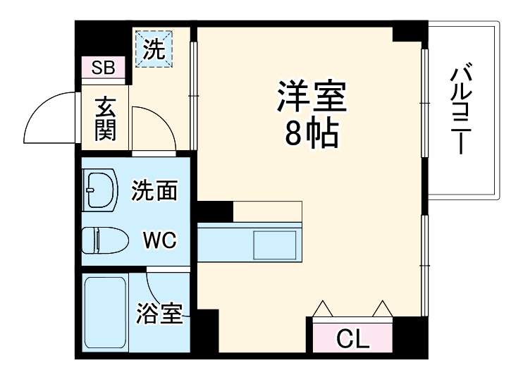 ラナップスクエア南森町NEXT STAGEの間取り