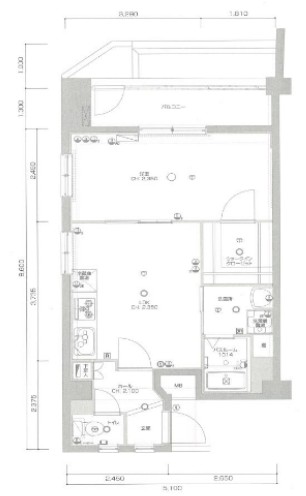 Amavel羽田空港の間取り