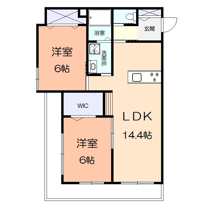 ソレイユメゾンの間取り