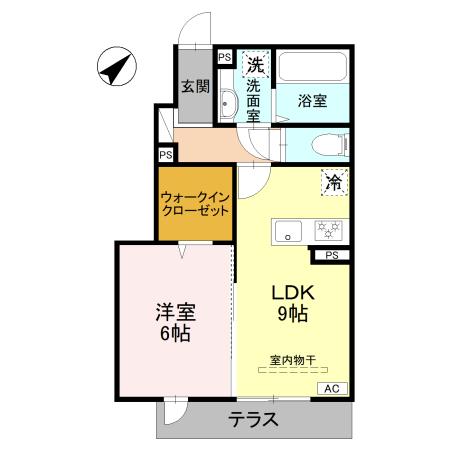 Σresidence歌川町 A棟の間取り