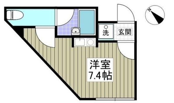FLAT5池上新町の間取り