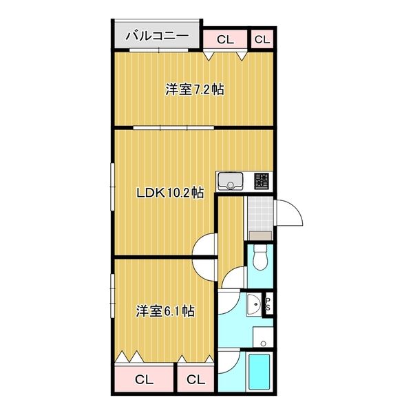 (仮称)La-Crea総持寺の間取り