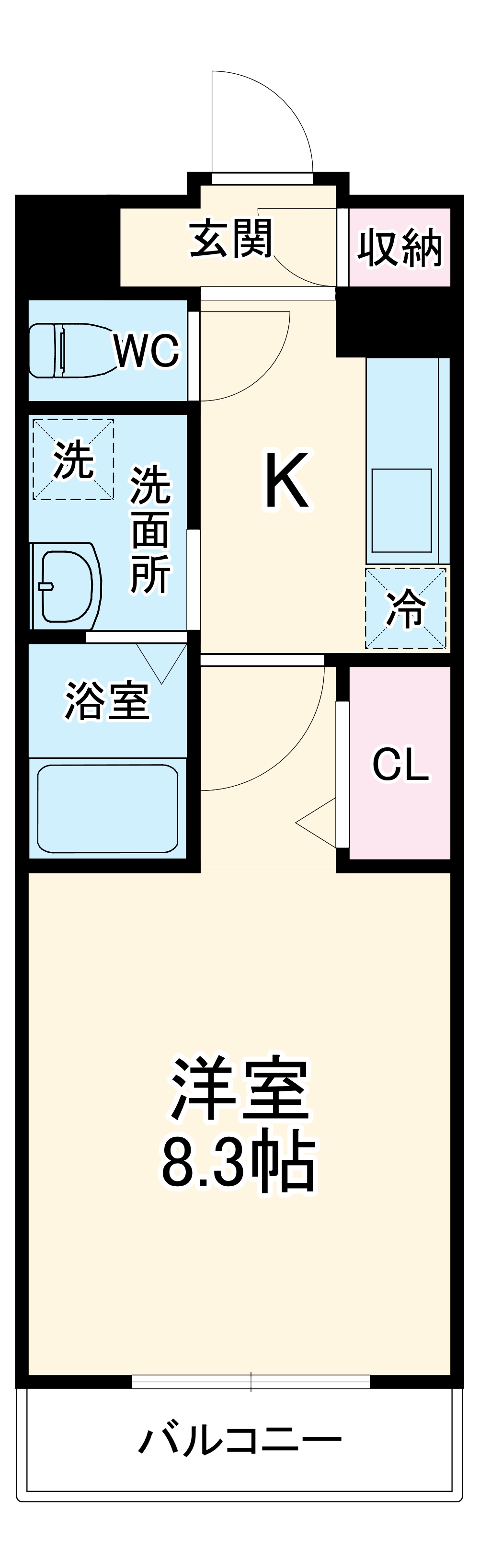 メルキオールの間取り
