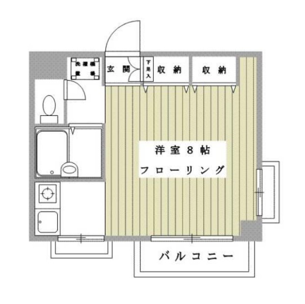 パティオ市ヶ尾の間取り