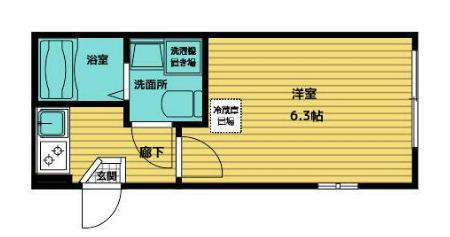 セゾン・ド・シュシュの間取り