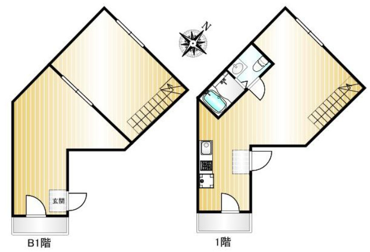 八広の完工年月(2026年5月)築の賃貸マンションの間取り
