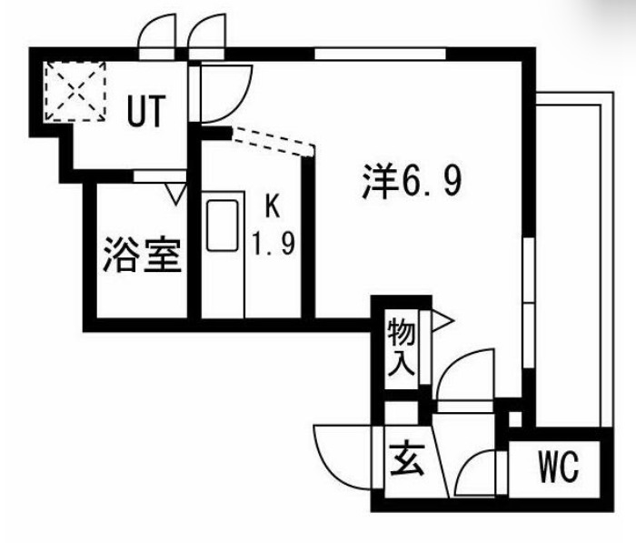 Asobi-PALACE学芸大学の間取り