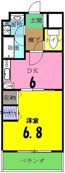 クレオコート和泉中央の間取り