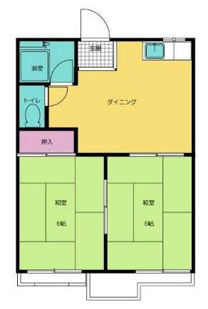 タウニー錦の間取り