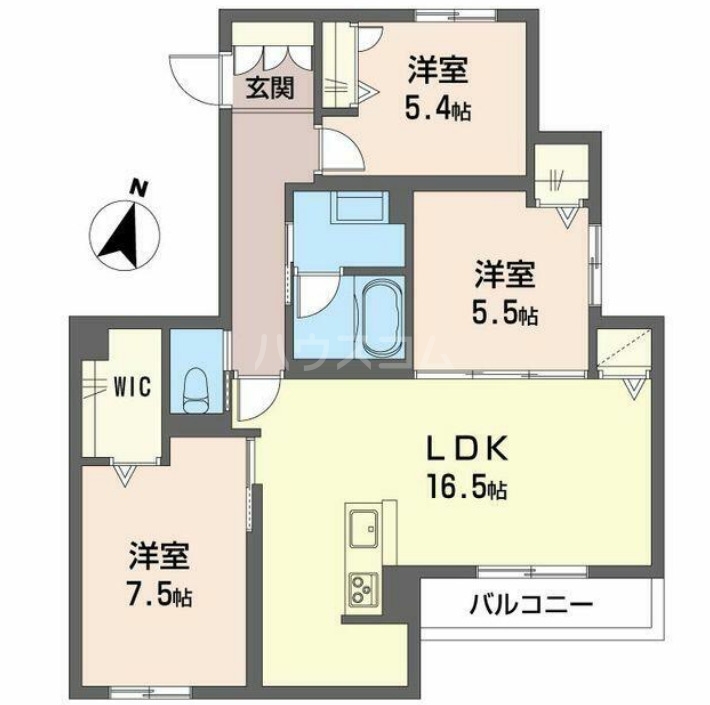 セントリビエⅡの間取り