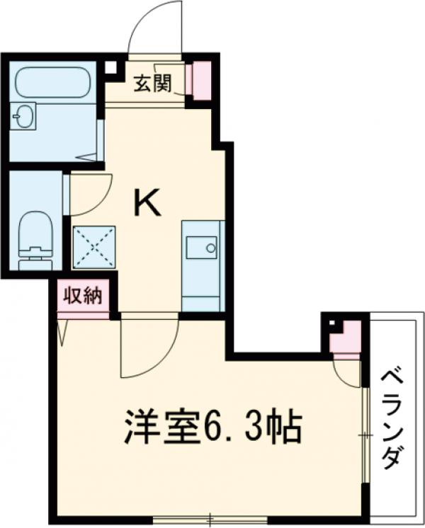 ウェリナ中板橋 の間取り