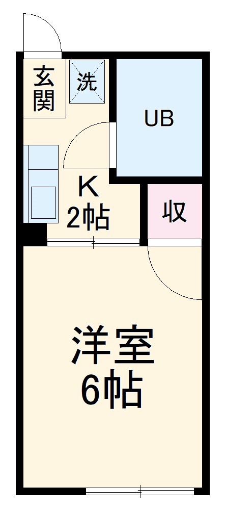 シティハイム松楽の間取り