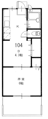 パークサイドヴィレッジの間取り