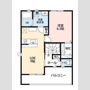 LOTUS杉谷南の間取り