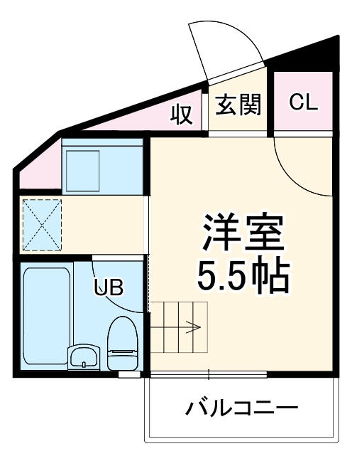 ベルコーポの間取り