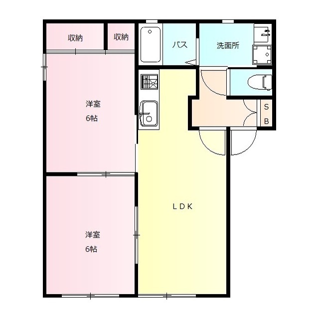 パーシモンAの間取り