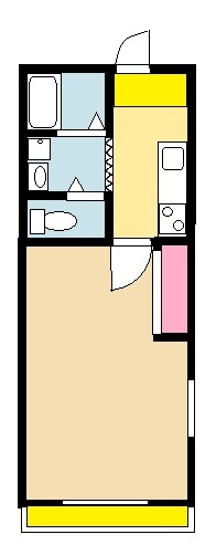 ヴィラみのり都賀の間取り