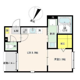 DiiRA下新庄の間取り