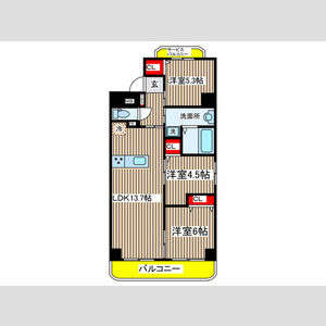 PLAN DOOL広路の間取り