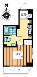 フォルトゥーナ中葛西の間取り