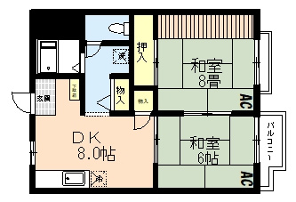 ドエル立石の間取り