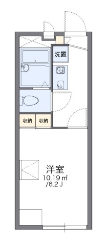レオパレスアレグリアスの間取り