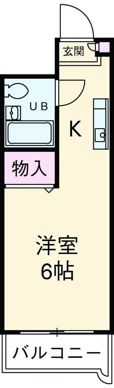 サンハイツ薬園台の間取り