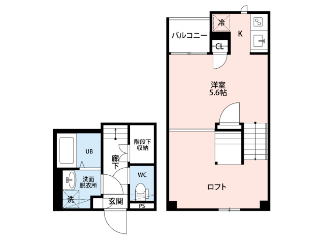 CB鴻巣フィオーレの間取り