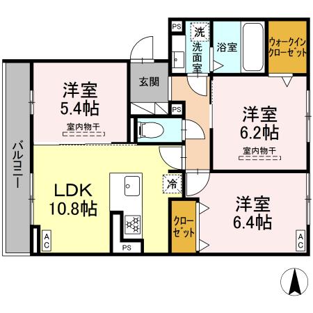 コンフォールの間取り