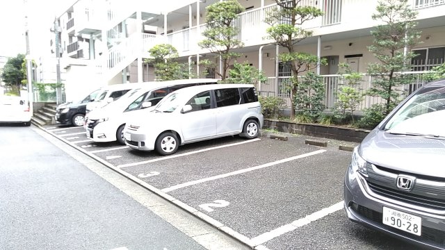 2/8 駐車場