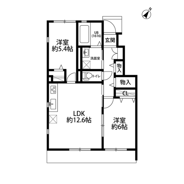 アムールSⅢの間取り