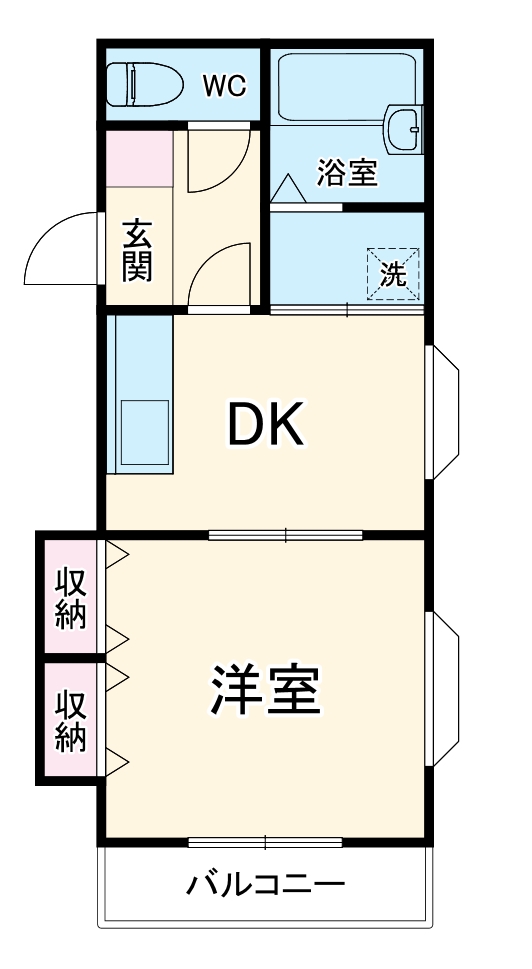 サンパレス東所沢の間取り