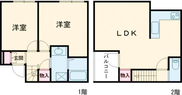 結ラフィネの間取り