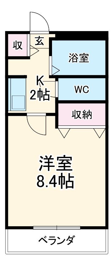 ハピネスの間取り
