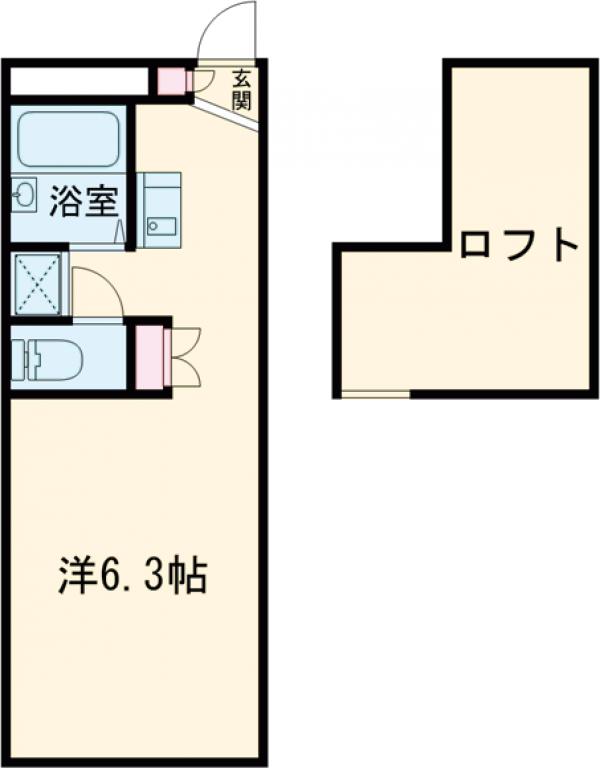 リボンAの間取り