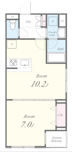 Residence Koenji Squareの間取り