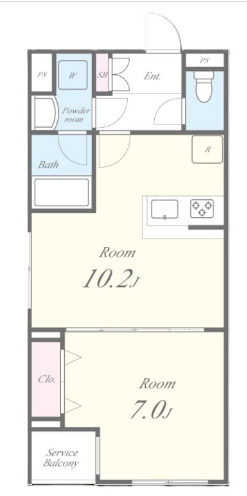 Residence Koenji Squareの間取り
