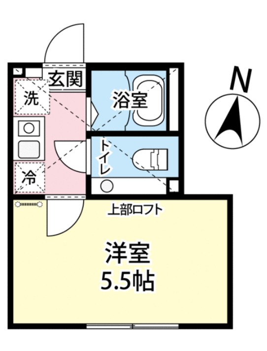 アザーレパッシオ久地Ⅰの間取り