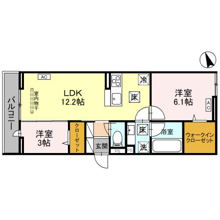 ノーブルパレス東大宮の間取り
