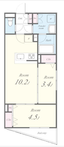 Residence Koenji Squareの間取り
