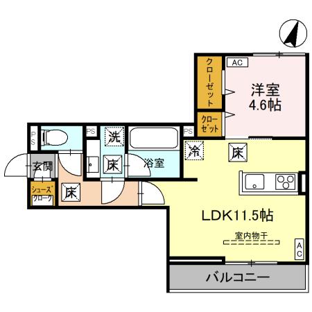 ノーブルパレス東大宮の間取り
