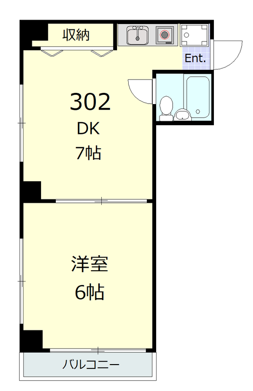 ロイヤルハイツ扇橋の間取り