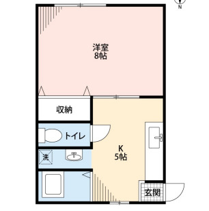 アプローズ1の間取り