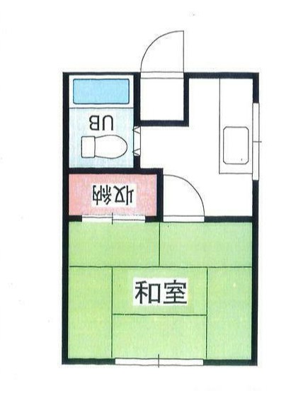 コーポしらはまの間取り