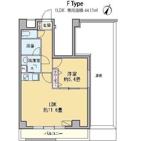 カスタリア千駄ヶ谷の間取り