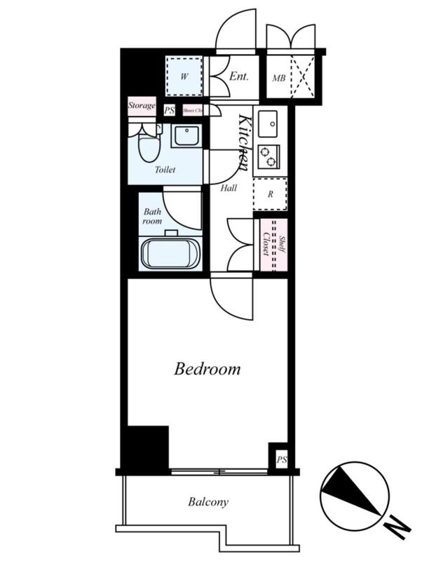 ルーブル川崎貝塚弐番館の間取り