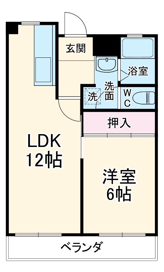 リアライズ木曽川の間取り