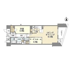 ブランズ京都河原町通の間取り